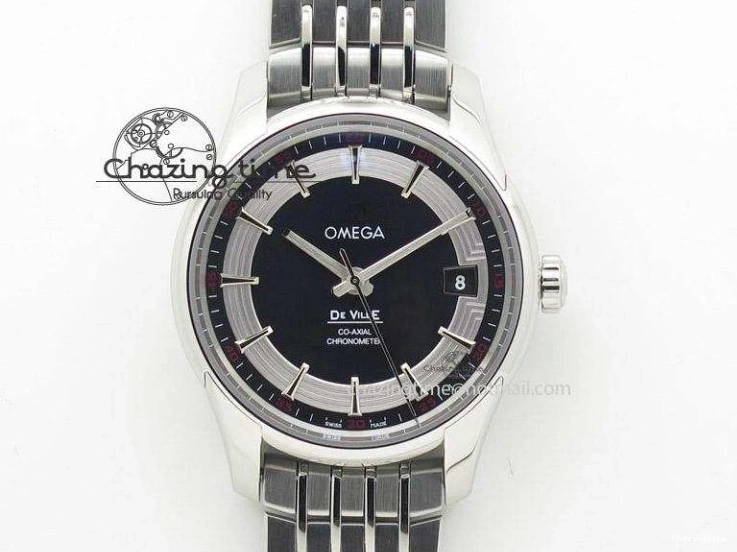 0801 De Ville Prestige Real Power Reserve SS TW 1:1 Best Edition White Dial SS Markers On Leather Strap A Breathable 8095